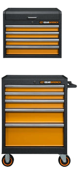 GSX Series Tool Chest 26in and Rolling Tool Cabinet 26in 83240G+83241