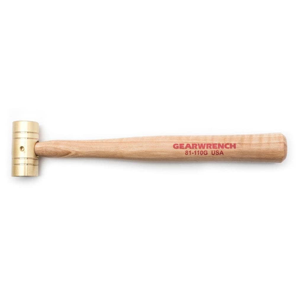 Hammer Brass with Hickory Handle 8 oz 81-110G