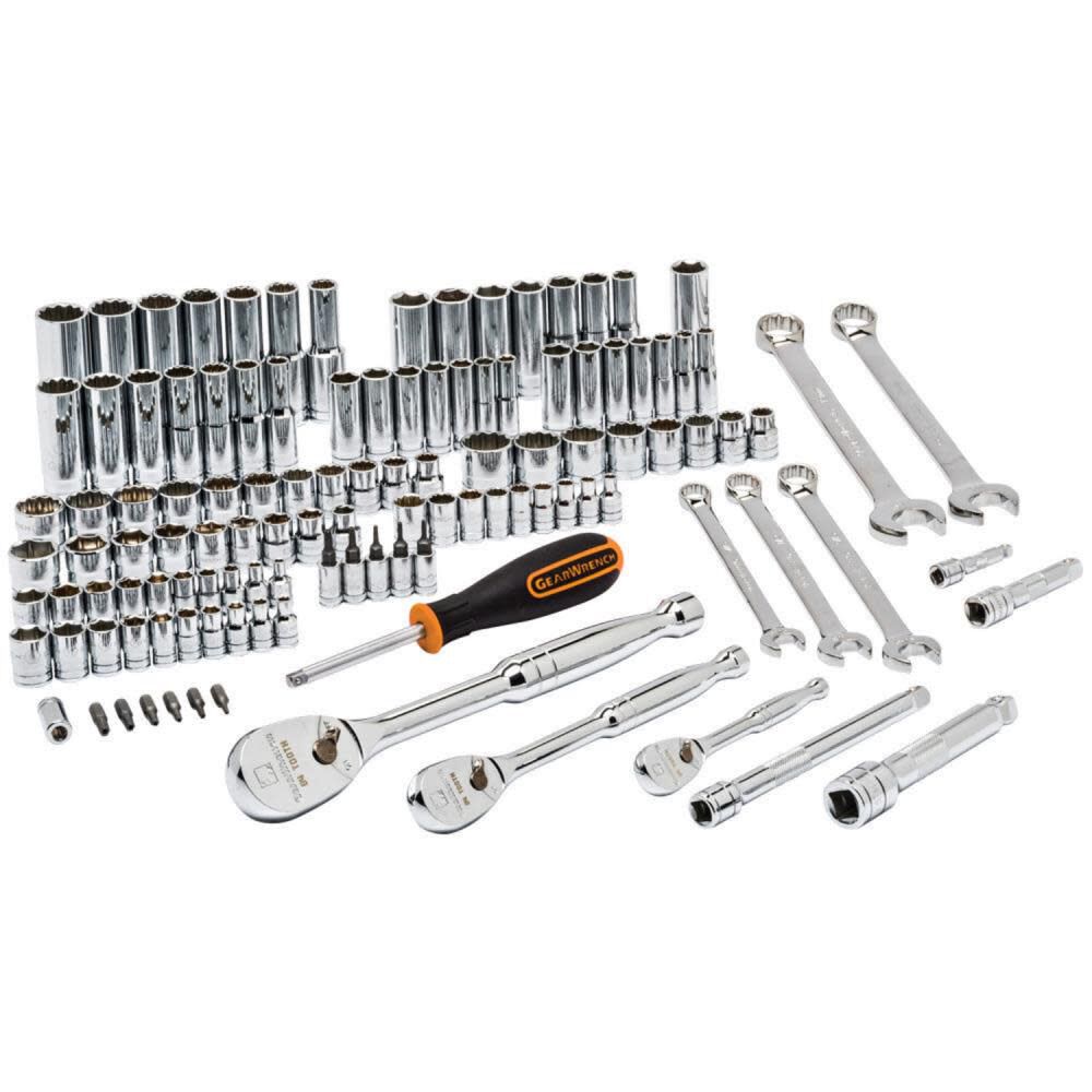 Mechanics SAE/Metric Tool Set 118pc 83001D