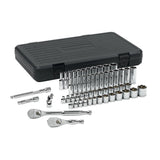 Mechanics Tool Set 57 pc. 3/8 In. Drive 6 Point SAE/Metric Standard/Deep 80550