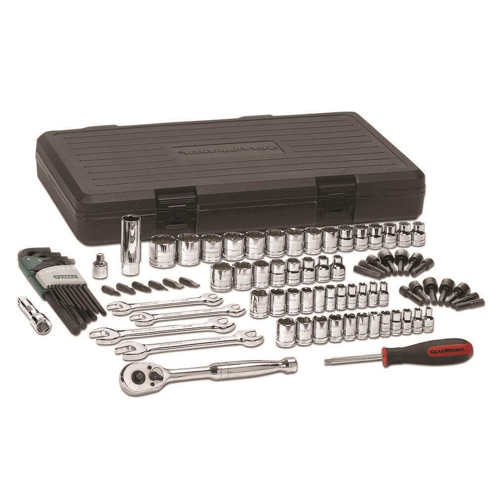 Mechanics Tool Set 88 Pc. 1/4in & 3/8in Drive 80930