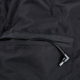 Mens Black Heated Hooded Jacket Kit 2X GMJO-01A-BK07