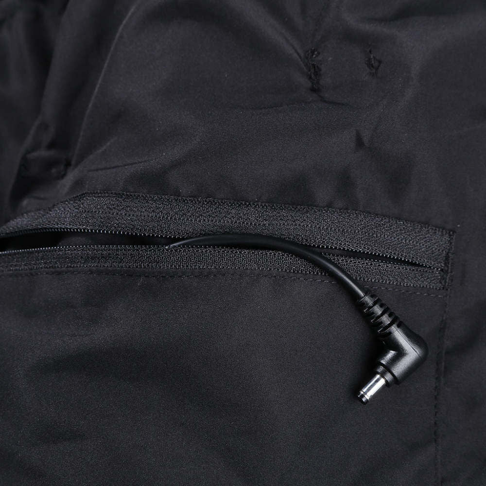 Mens Black Heated Hooded Jacket Kit Large GMJO-01A-BK05