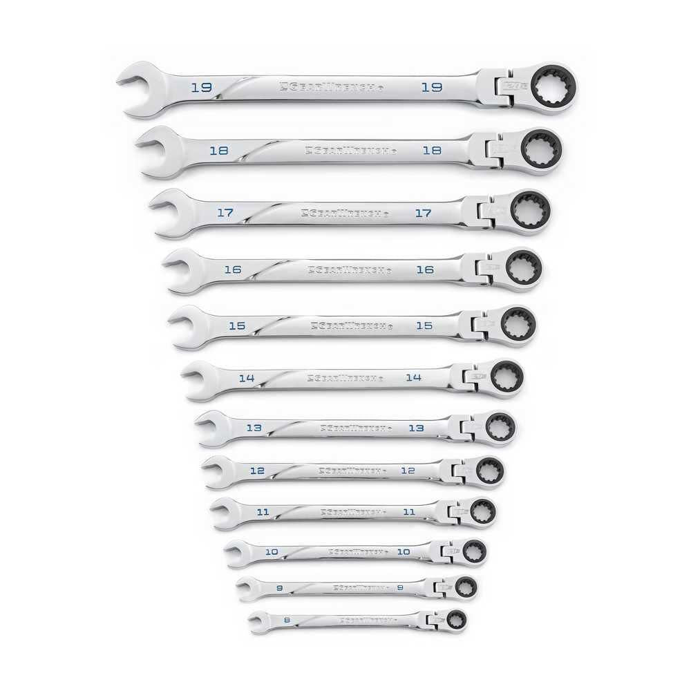 Metric Combination Ratcheting Wrench Set 12pc 86229