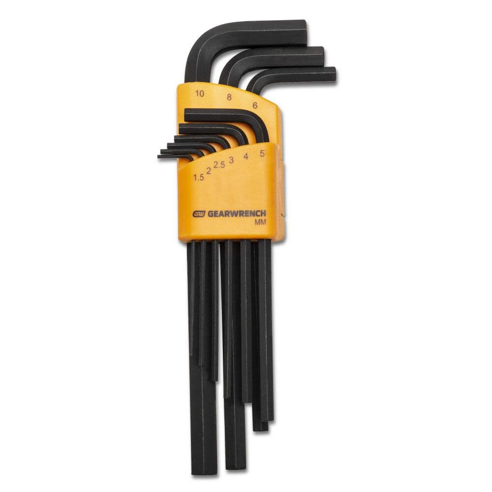 Metric Hex Key Set Long Arm 9pc 83519