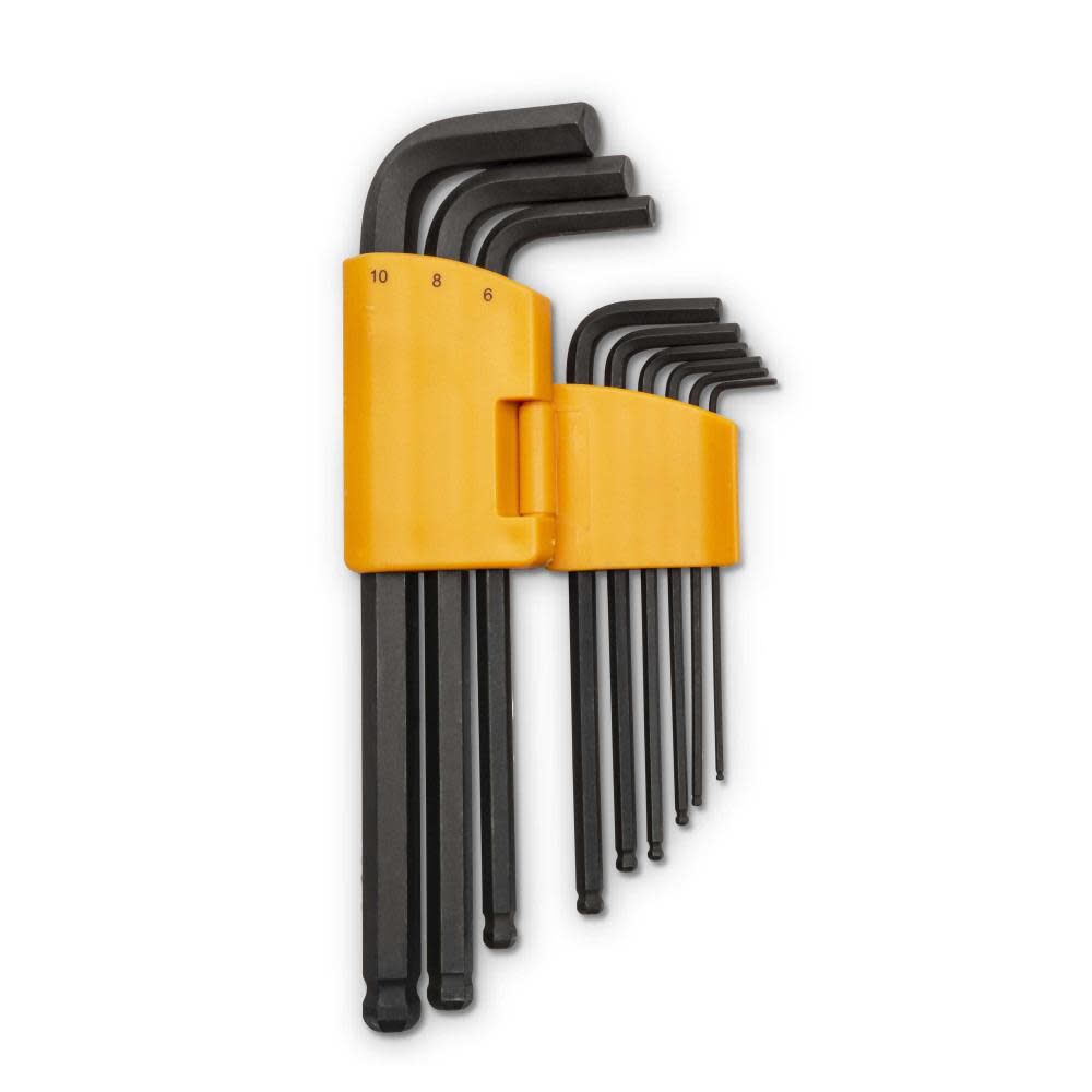 Metric Hex Key Set Long Ball End 9pc 83521