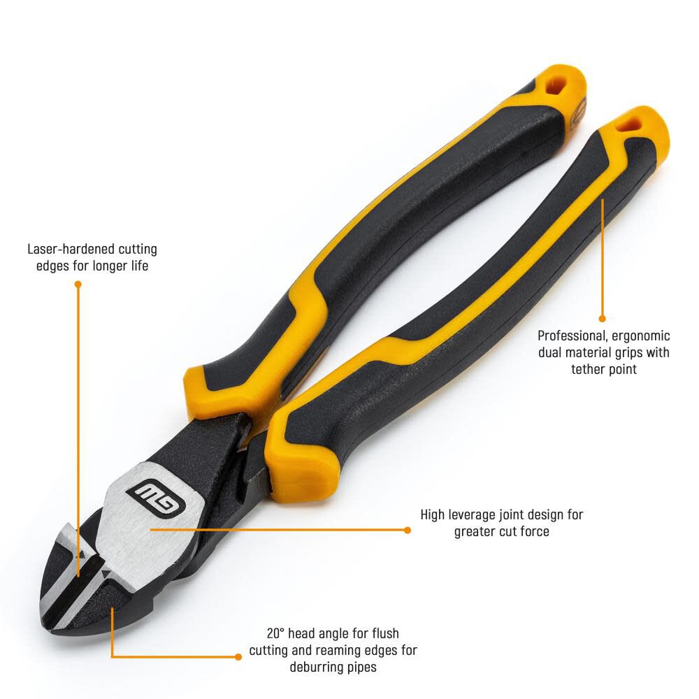 Pitbull Diagonal Cutting Pliers 6in Dual Material 82178C-06