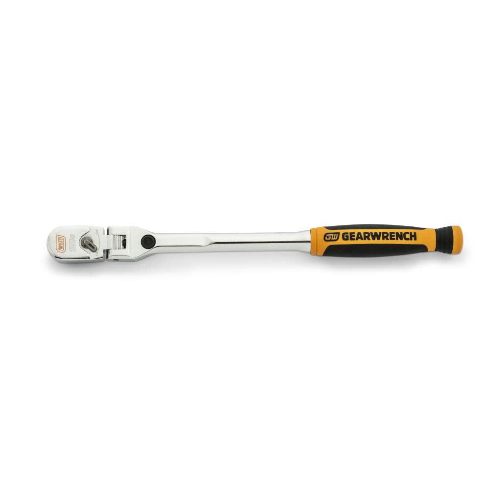 Ratchet 1/4in Drive 120XP Dual Material Handle Locking Flex Head 9in 81055