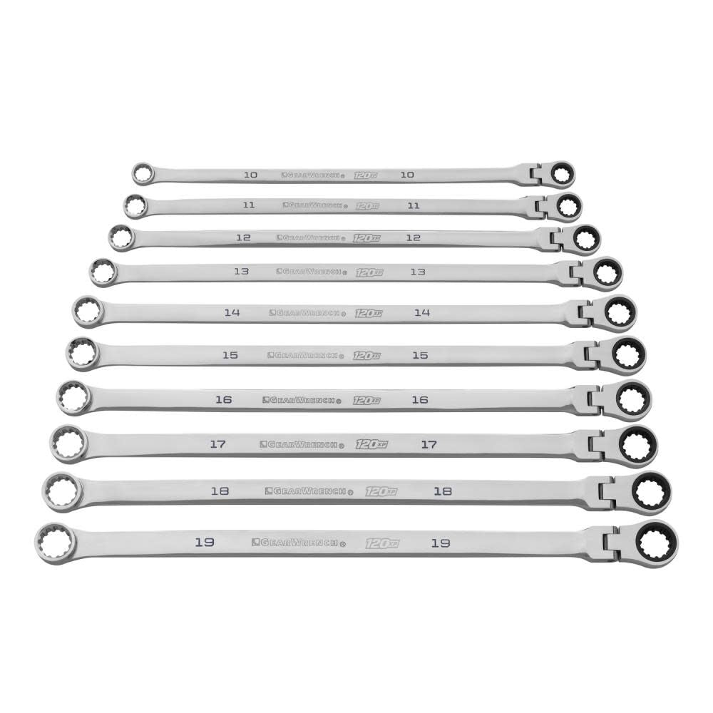 Ratcheting Metric Wrench Set 10pc 86126