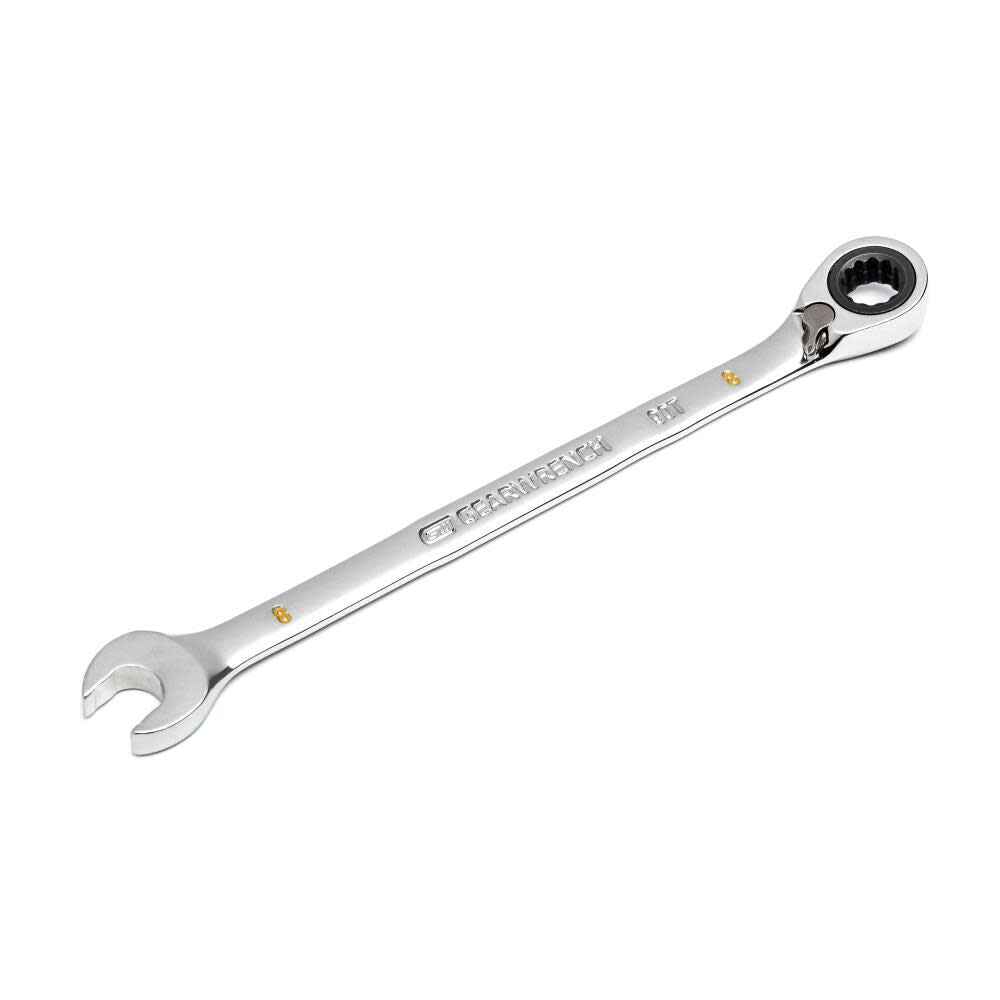 Ratcheting Wrench 8mm 90 Tooth 12 Point Reversible 86608