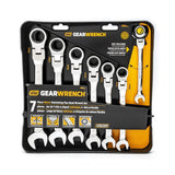 Ratcheting Wrench Set 7 pc. Metric Flex Combination 9900D