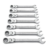 Ratcheting Wrench Set 7 pc. Metric Flex Combination 9900D