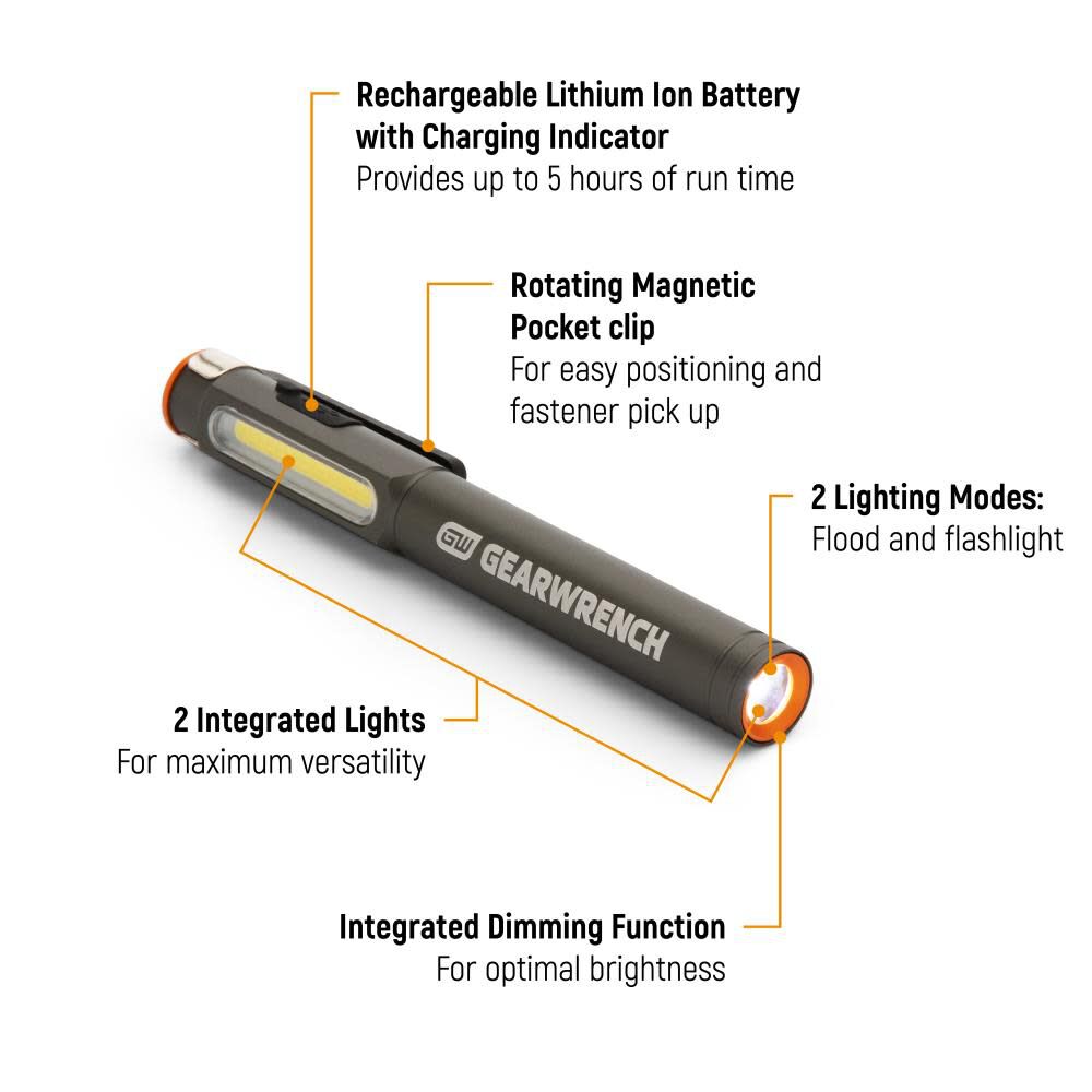 Rechargeable Pen Light GWPL