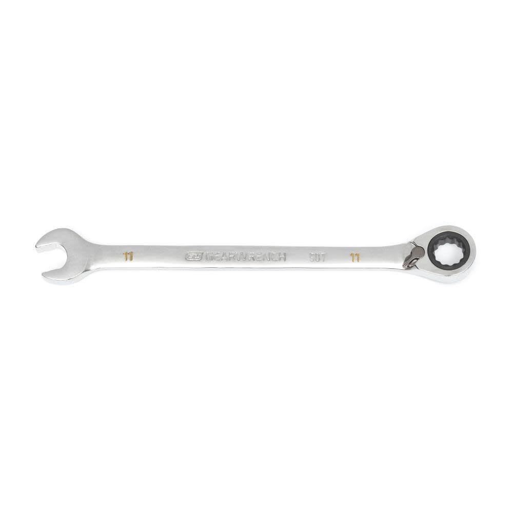 Reversible Ratcheting Wrench 11mm 90 Tooth 12 Point 86611