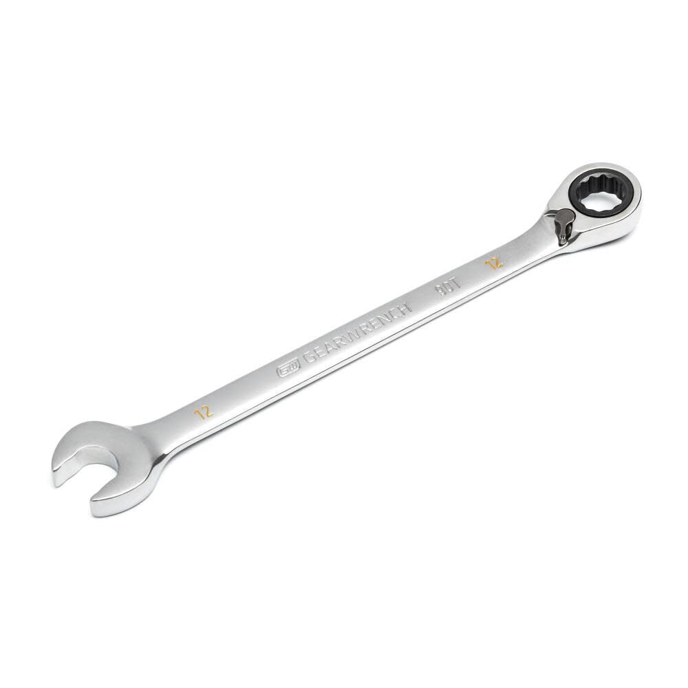 Reversible Ratcheting Wrench 12mm 90 Tooth 12 Point 86612