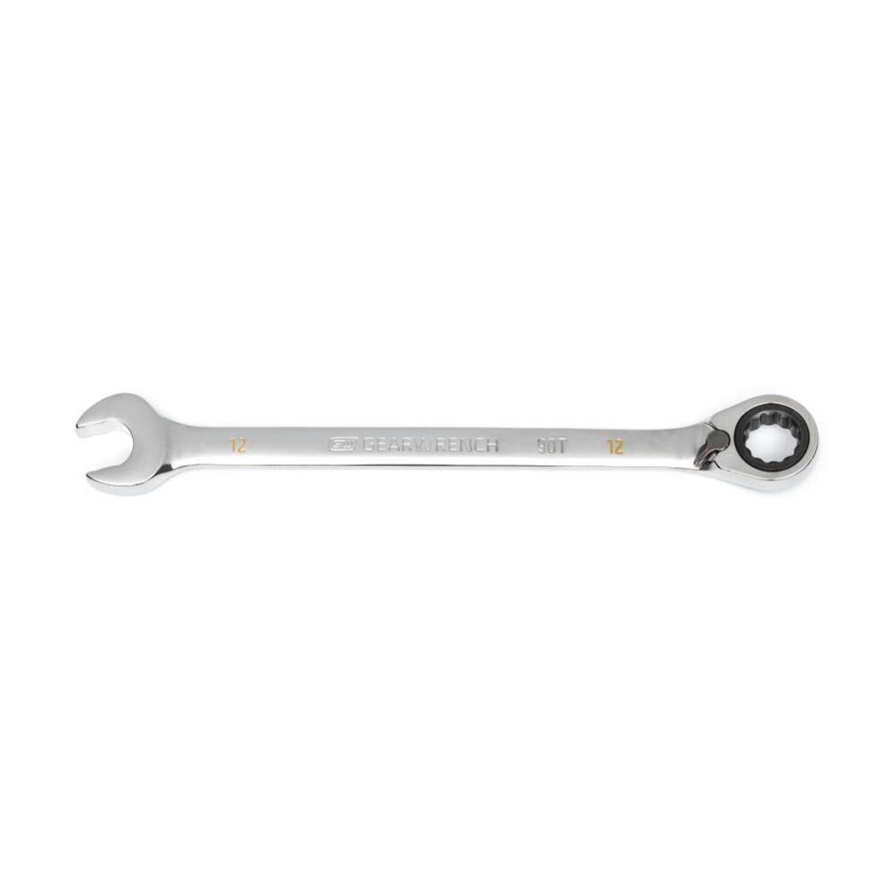 Reversible Ratcheting Wrench 12mm 90 Tooth 12 Point 86612