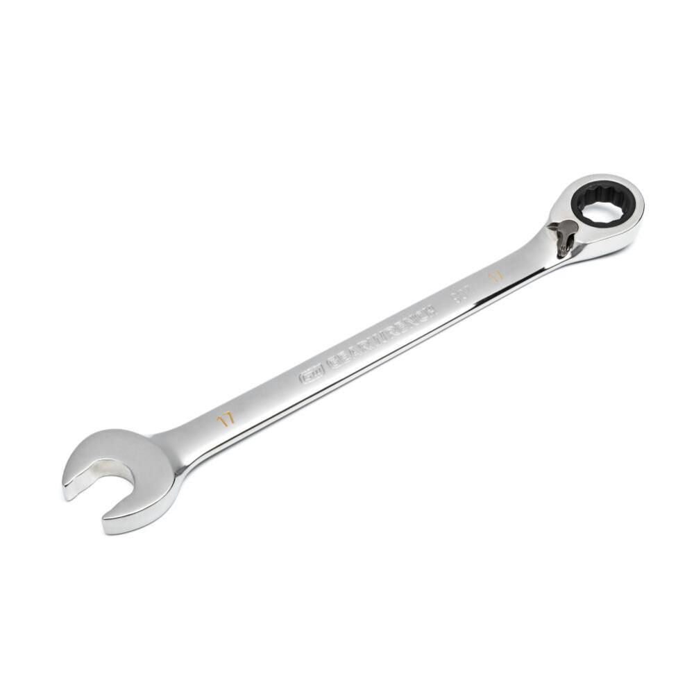 Reversible Ratcheting Wrench 17mm 90 Tooth 12 Point 86617