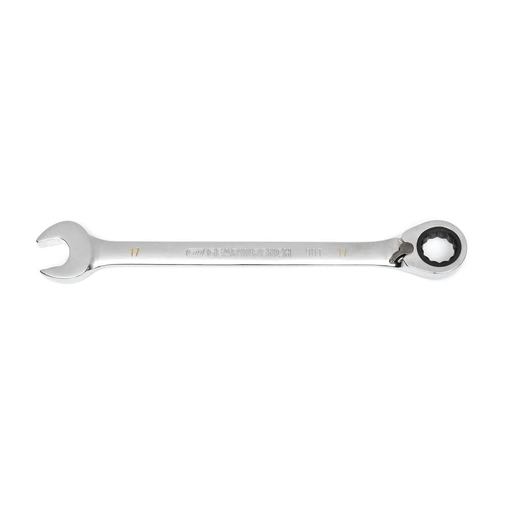 Reversible Ratcheting Wrench 17mm 90 Tooth 12 Point 86617