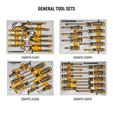 Rolling Tool Box with Mechanics Tool Set in Premium Modular Foam Trays 1024pc MEGAMOD1024