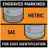 SAE/Metric Mechanics Tool Set 49pc 80701