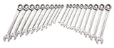 20-Piece Set Standard (SAE) and Metric Ratchet Wrench 35720-06