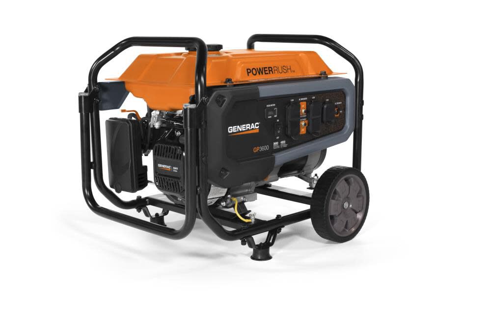 3600 Watt GP3600 Portable Generator 7678