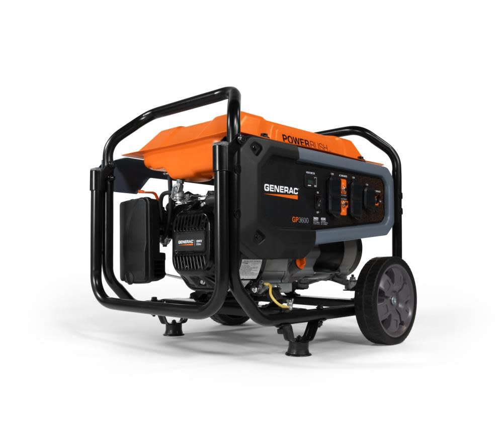 3600 Watt GP3600 Portable Generator 7678