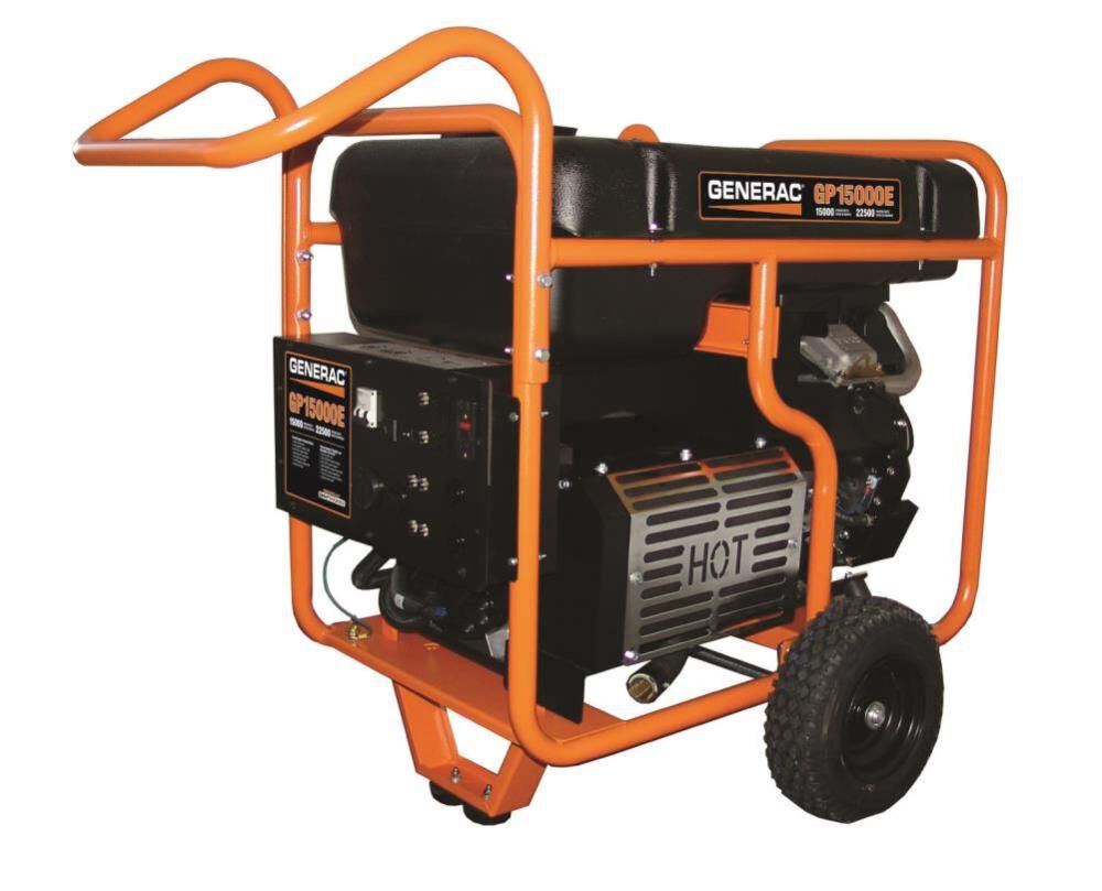 GP 15000-Running-Watt Portable Generator with Engine 5734