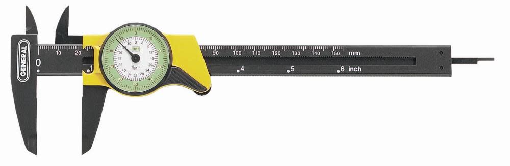 4-Way Dial Caliper Inch Reading 142