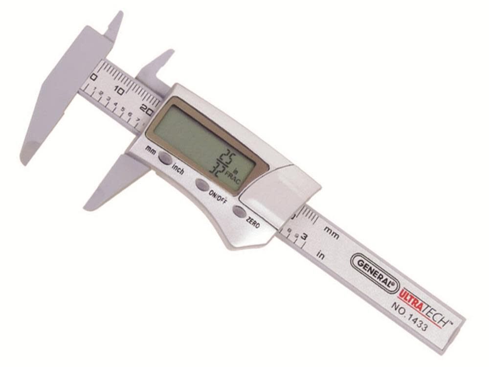 Pocket Fractional Digital Caliper 1433