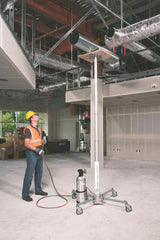 12 Ft. 6 In. Super Hoist Portable Telescoping Pneumatic Material Lift (CO2 Bottle Not Included) GH 3.8