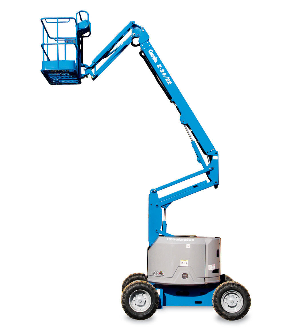 34 Ft. Electric Articulating Boom Lift with Jib Z-34/22N