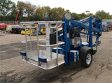 34 Ft. Trailer Mounted Articulating Boom Lift TZ-34 DC