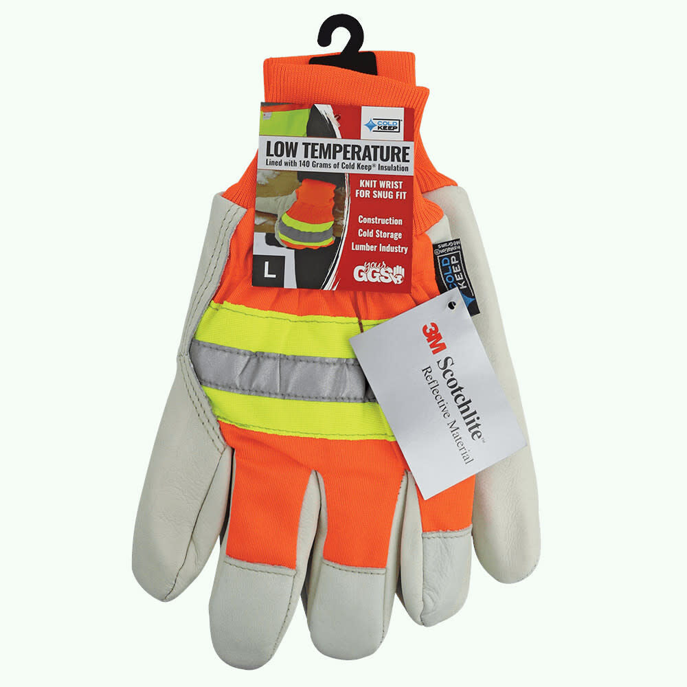 Cowhide Leather Insulated Gloves Medium 2900HVKW-M