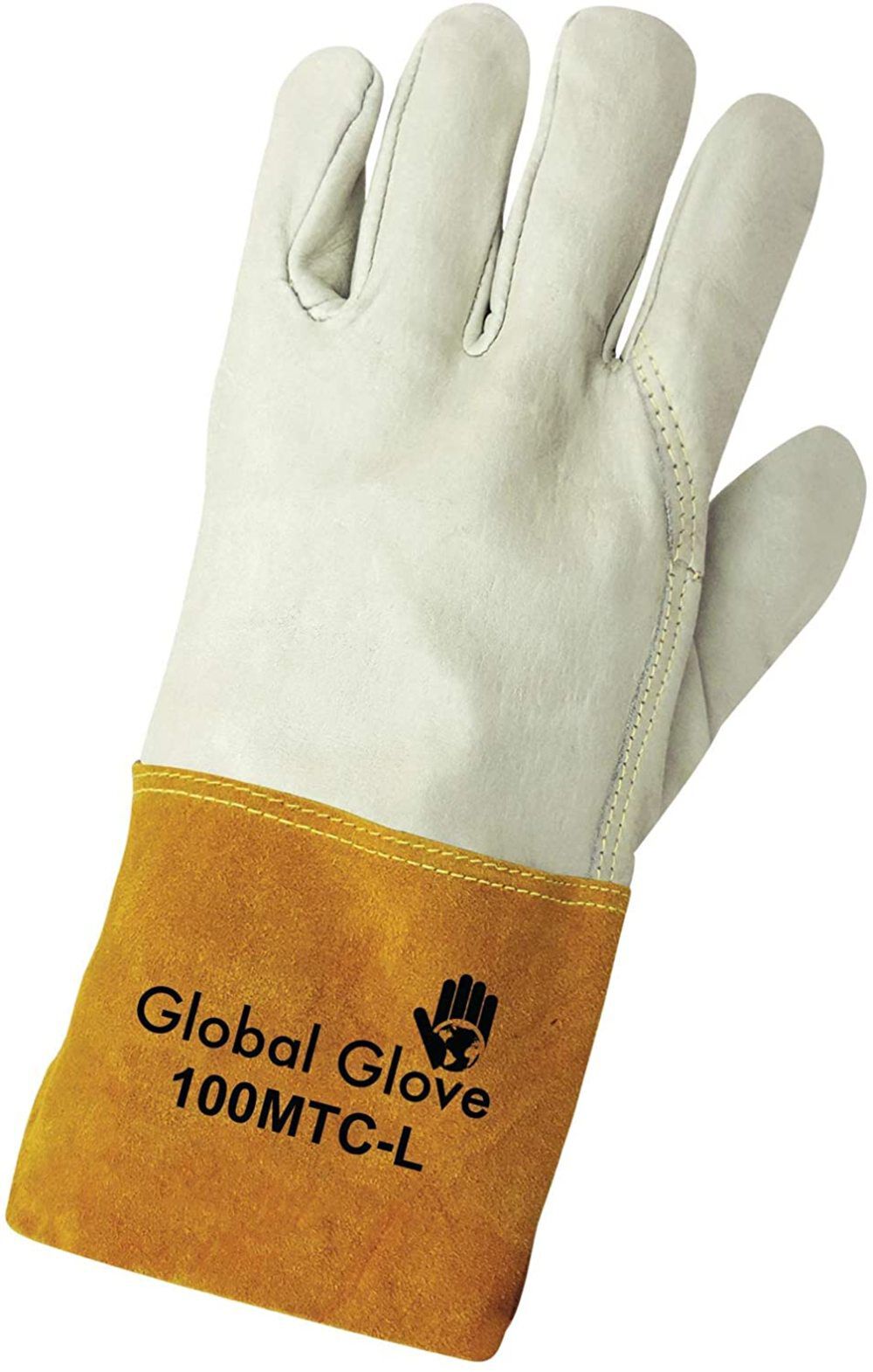 X-Large Premium Grain Cowhide Mig/Tig Welder Gloves 100MTC-XL