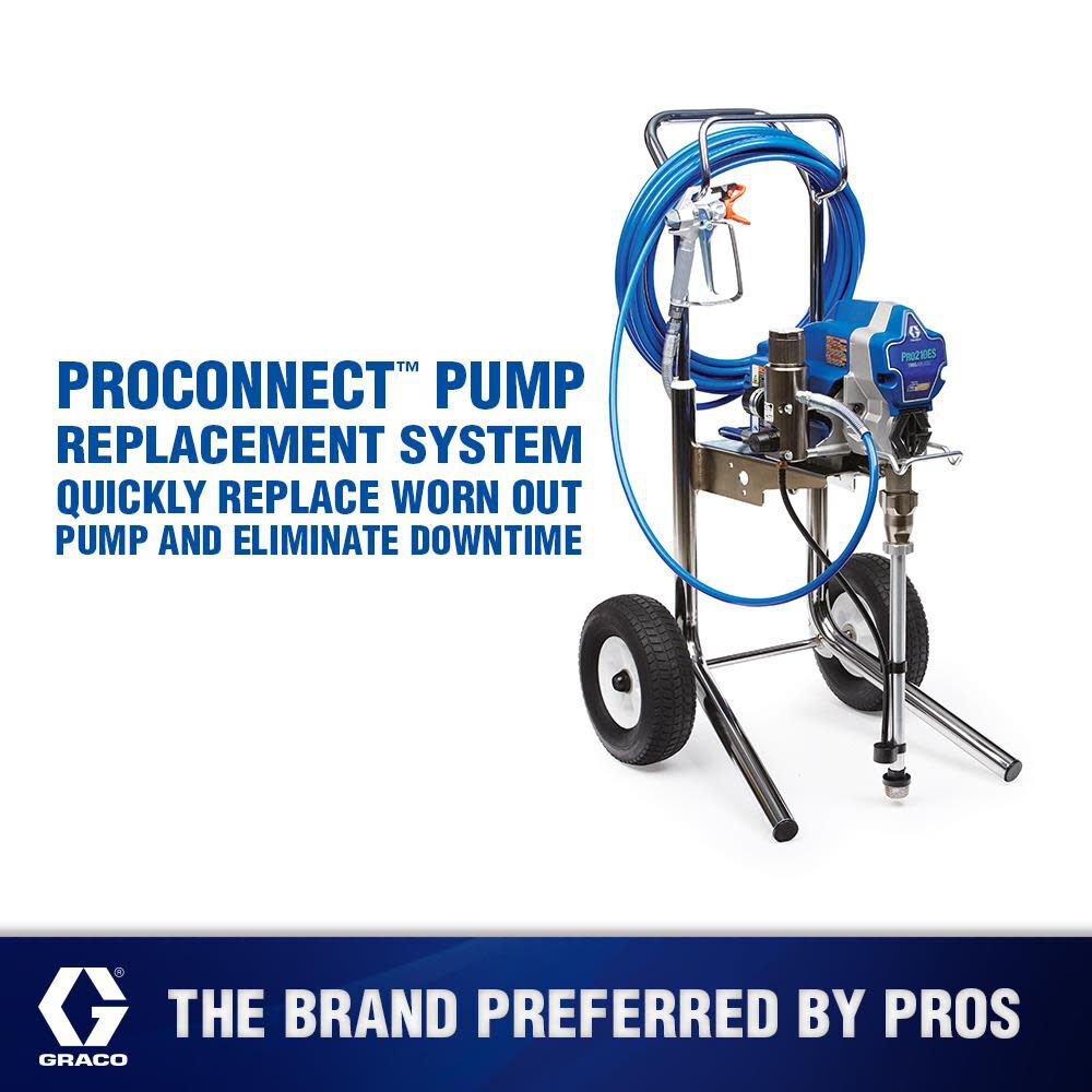 Pro 210ES Airless Paint Sprayer with ProConnect Cart 17C305