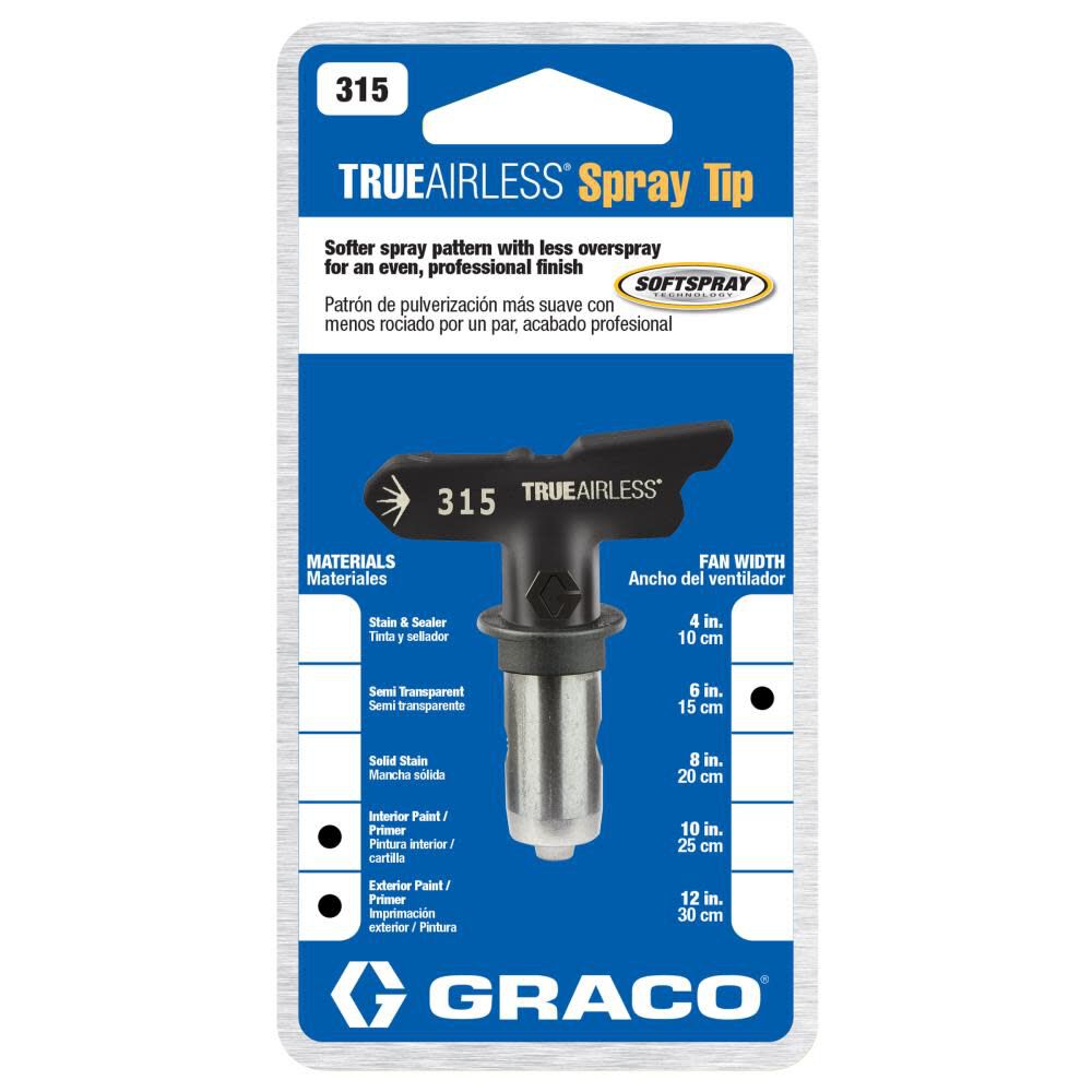 TrueAirless 315 Spray Tip TRU315