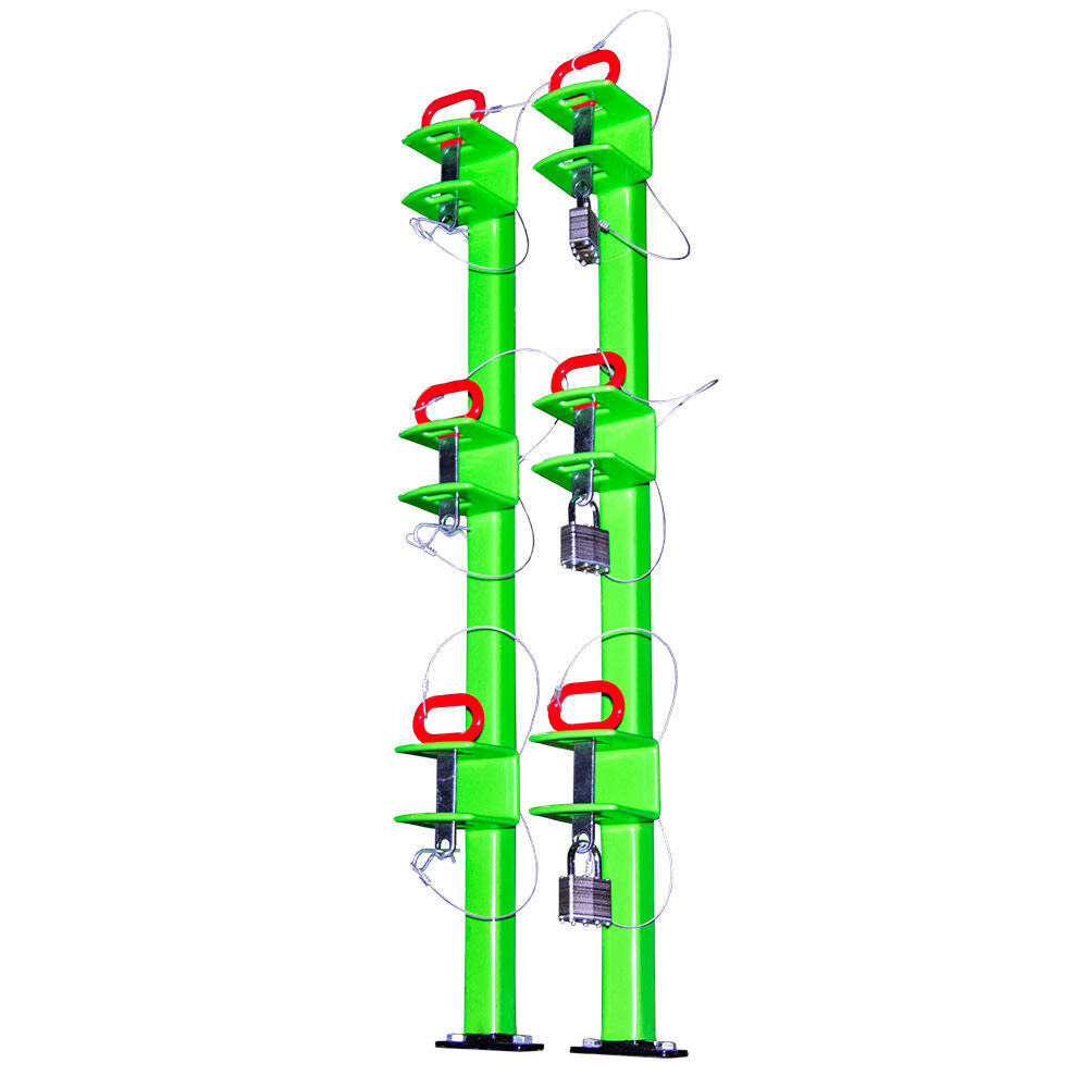 Classic Series 3 Place Trimmer Rack For Open Trailer LB012