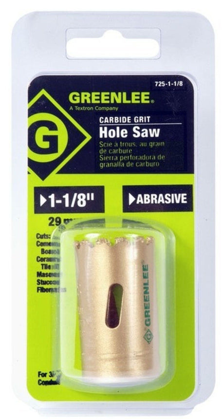 1-1/8 Inch Carbide Grit Hole Saw 725-1-1/8