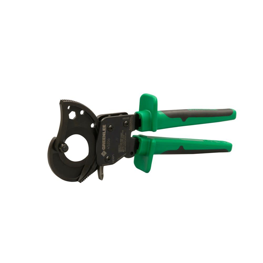 1-7/16in Jaw One-Hand Operation Ratchet Cable Cutter 45206