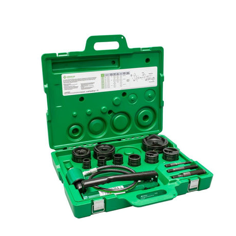 11 Ton Hydraulic Knockout Kit with Hand Pump and Slug-Buster 7309SB
