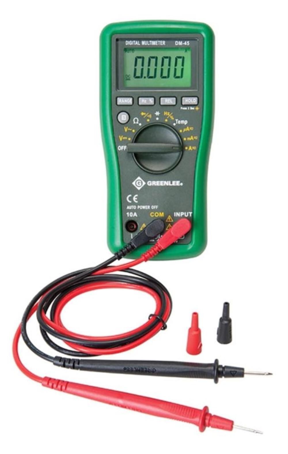 Cat III 600 V Auto-Ranging Digital Multimeter Dm-45