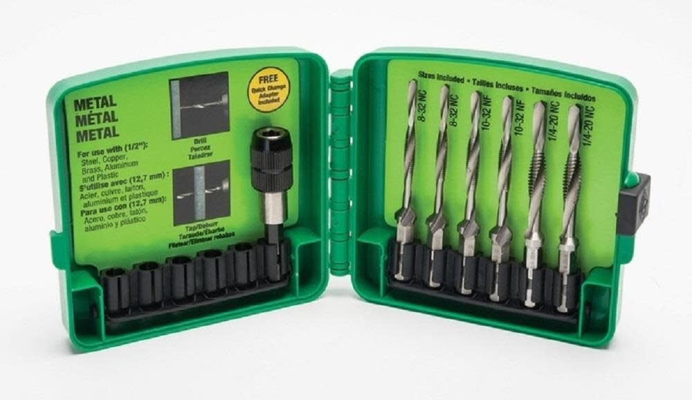 Extended DTAP Kit Long Drill/Tap Kit 6pc LDTAPKIT