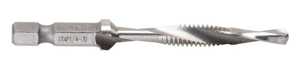 HSS 1/4 Inch-20NC Combination Drill and Tap Bit DTAP1/4-20