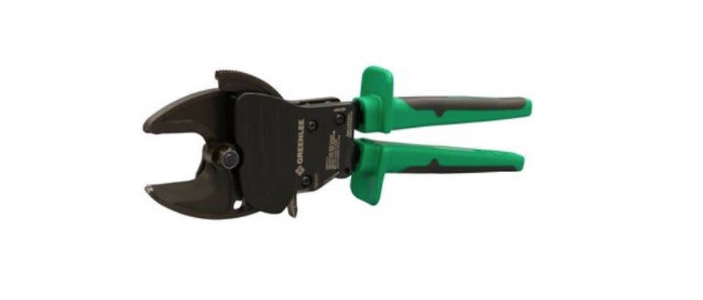 Ratchet Cable Cutter 11.25in Cushioned Grip Open Jaw 45208