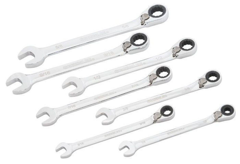 Ratcheting Wrench Set 7pc 0354-01