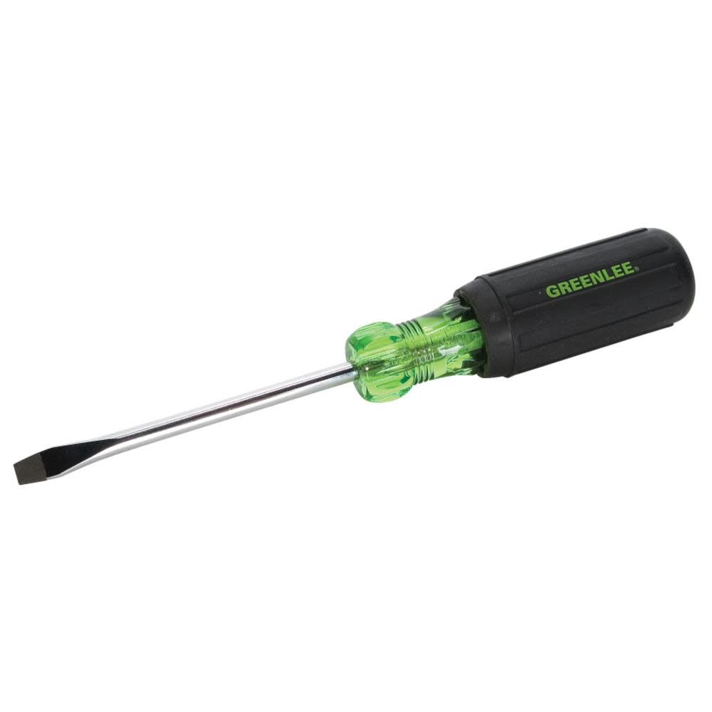 Screwdriver Flat-Cab 1/4 x 4-In 0153-25C