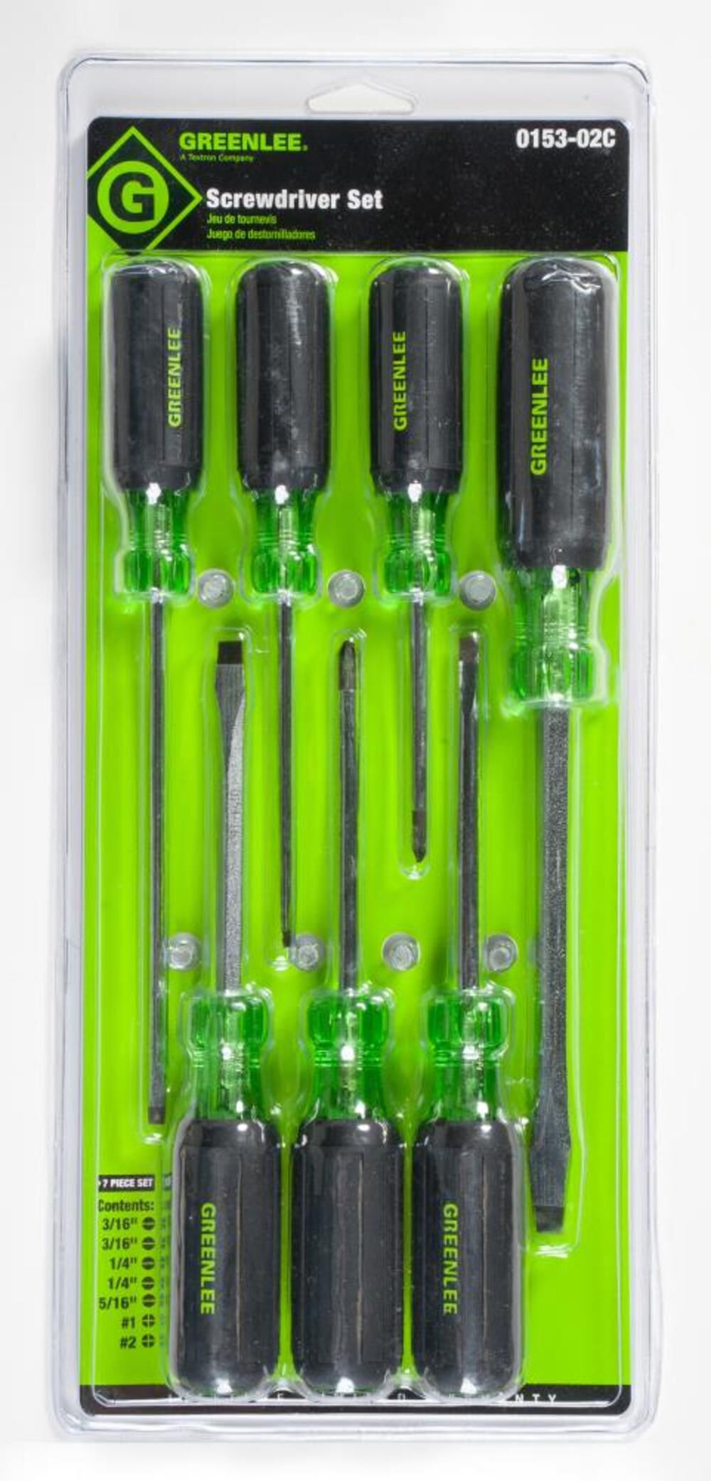 Screwdriver Set 7 Piece 0153-02C