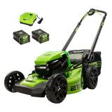 80V 21in Battery Powered Push Lawn Mower Kit with 4Ah Battery & Charger 2541202