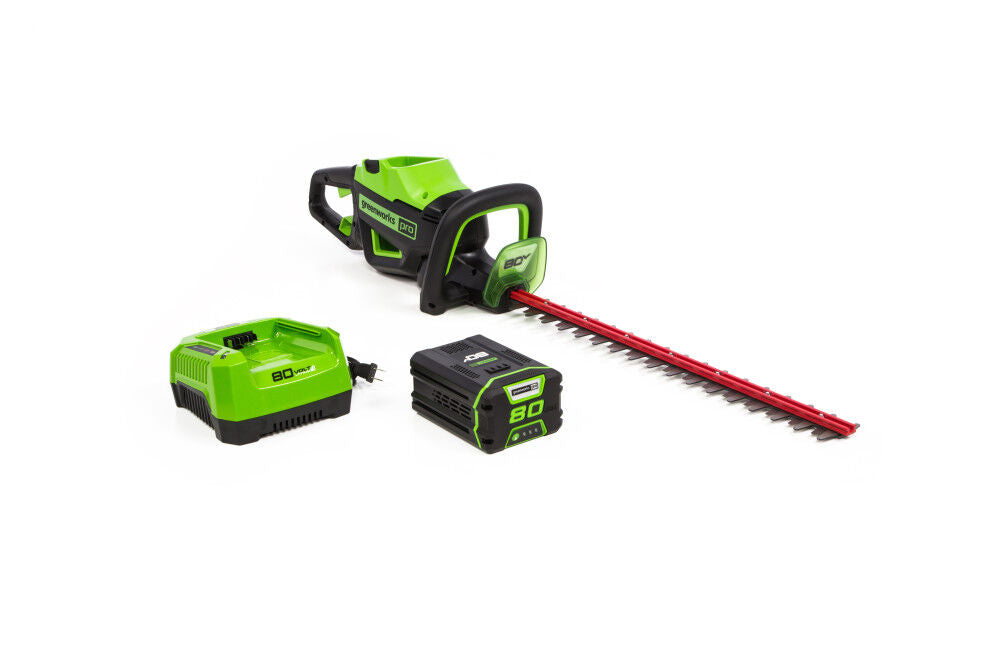 80V 26in Hedge Trimmer with 2Ah Battery & Rapid Charger Kit 2203902